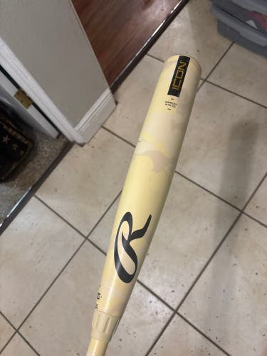 2025 Rawlings Icon Composite BBCOR Certified Bat (-3) 29 oz 32" (Used)