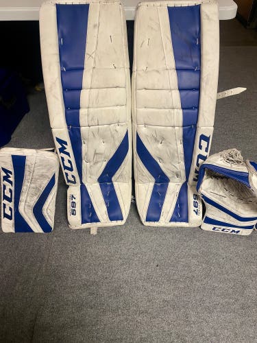 34" CCM Revolution 597 Regular Goalie Full Set (Used)
