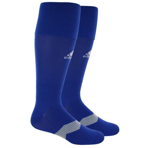 Adidas Metro Soccer Socks Unisex Navy Stretch Ribbed Over-the-Calf DSGL1116