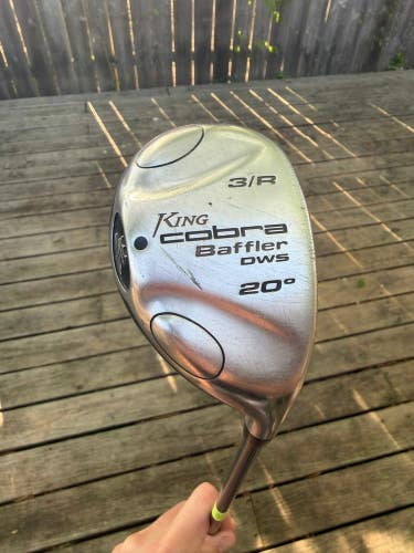 Cobra Baffler DWS 3 Hybrid 20 Aldila NV HL Stiff Flex 40.5