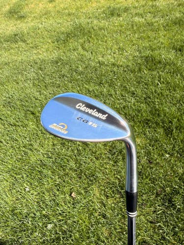 Cleveland CG15 Satin Chrome Wedge 58 / 12 Stock Wedge Flex 35.5 NICE