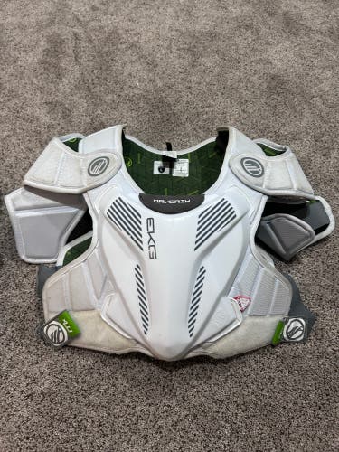 Large Adult Maverik MX Shoulder Pads (Used)