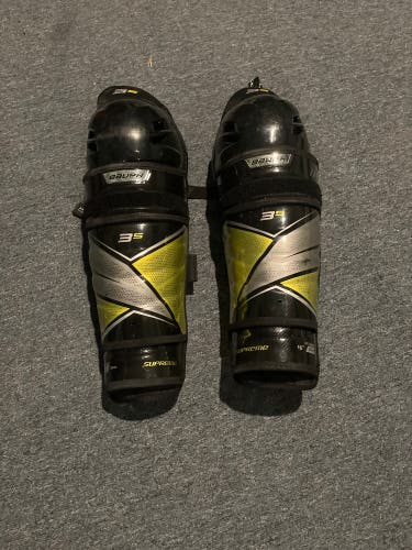 Senior Bauer Supreme 3S 15" Shin Pads (Used)