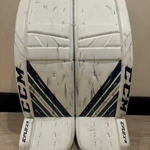 Thatcher Demko CCM EFlex 5 Pads (Game Used in Retro Jersey Night)