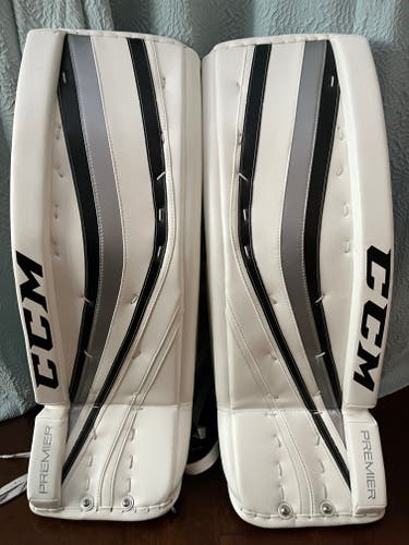 34 +1 CCM Premier Pro 34” Goalie Leg Pads Pro Stock (New)