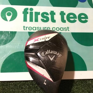 Callaway Ladies XHOT 22* 4 Hybrid 50g Graphite Shaft (39)