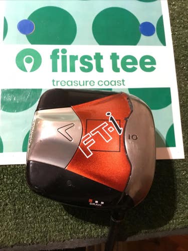 Callaway FT-i Draw 10* Driver Regular Fujikura Speeder 586 Tour Spec Graphite