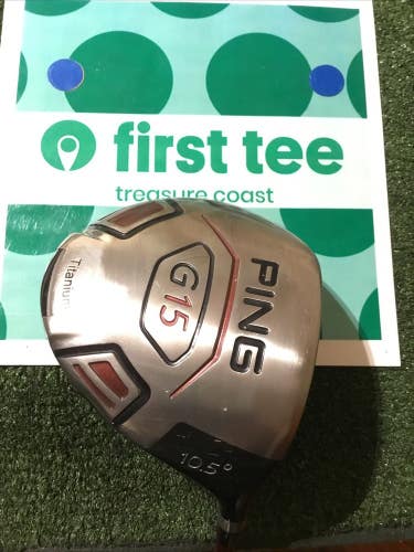 Ping G15 Titanium 10.5* Driver Seniors (Soft-R) TFC 149D Graphite Shaft (44)