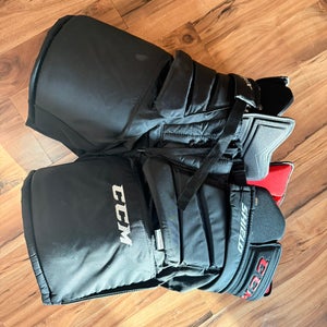Senior Medium CCM Extreme Flex Shield E1.5 Hockey Goalie Pants Pro Stock (Used)