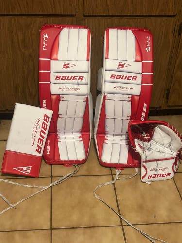 31" 2025 Bauer Reactor R5 Regular Goalie Full Set (Used)