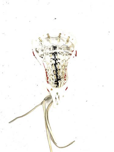 Used Warrior REVO Mens Lacrosse Head White 11860-S000307319