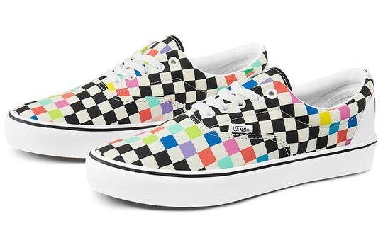 Vans x MoMa ComfyCush Era VN0A3WM91PJ Men 4.5 Multi Checkerboard Shoes GBNC431