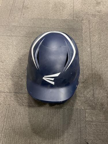 Used Easton ELITE X W/JAW GUARD Batting Helmet No Mask Navy Blue One Size 11614-S000234639