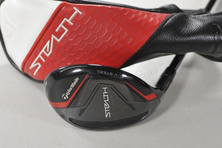 LEFT HANDED TaylorMade Stealth Rescue 5-25* Hybrid Regular Flex Graphite #215521