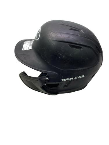 Used Rawlings 6 3/8 - 7 1/8 Batting Helmet No Mask Black S/M 11347-S000267275