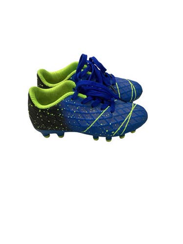 Used Soccer Cleats Neon Green And Royal Blue Youth 10.0 11347-S000267227