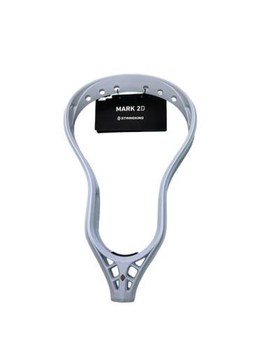 Used String King MARK 2D UNSTRUNG Mens Lacrosse Head White 11347-S000267200