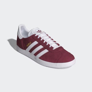 Adidas Gazelle B41645 Sneaker Men's 12.5 Burgundy Suede Lifestyle Shoes TF7438