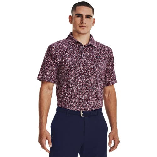 Under Armour Playoff 3.0 Polo Men Small Multi Stretch Pullover Golf Shirt SRT324