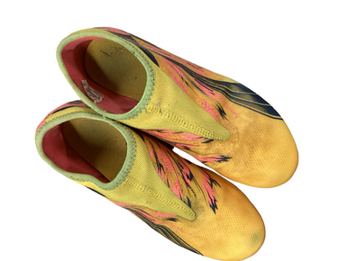 Used Puma CP Soccer Cleats Yellow Junior 04 11613-S000180489