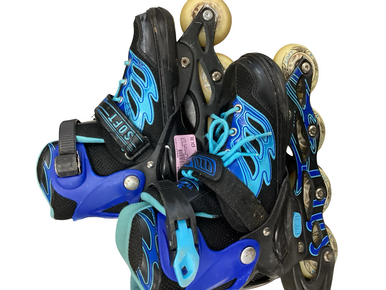 Used TIAN-E SOFT Junior Rec Fitness Skates Black Adjustable 11613-S000180488