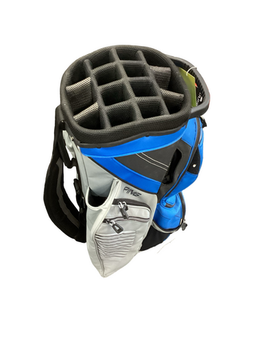 Used Ping TRAVERSE GOLF BAG Mens Stand Bag Royal Blue 11613-S000180460