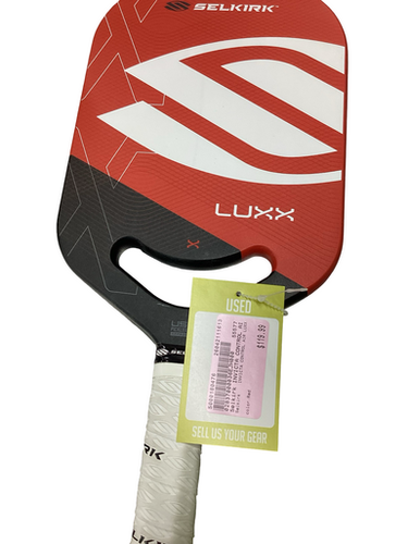 Used Selkirk INVICTA CONTROL AIR LUXX Pickleball Racquet Red 11613-S000180476