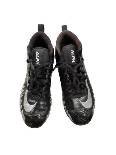 Used Nike ALPHA BB/SB Cleats Black Junior 04.5 11613-S000180449