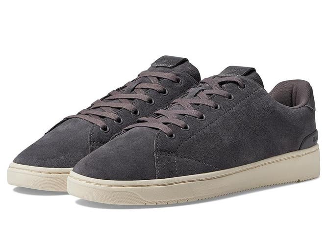 Toms Travel Lite 2.0 Low Sneakers Men 7 Forged Iron Comfort Casual Shoes JOBB027