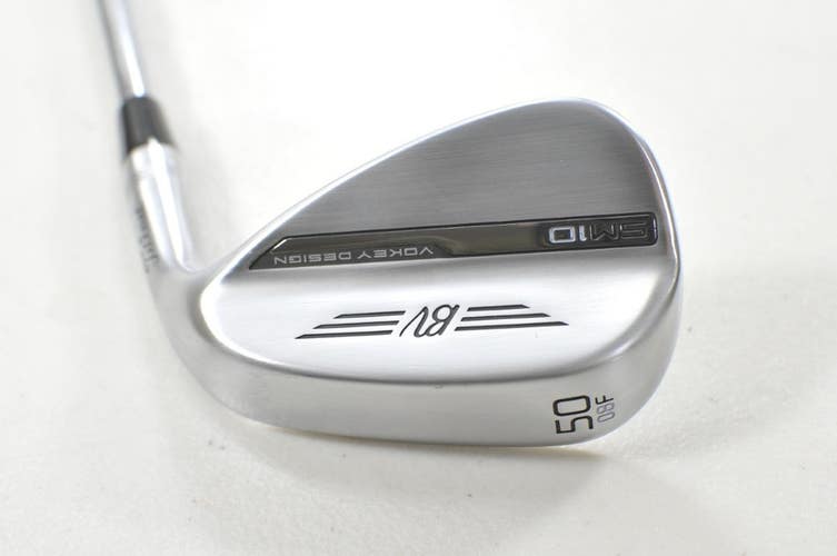 Titleist Vokey SM10 Tour Chrome 50*-08F Wedge Right NS Pro Stiff Steel # 215573