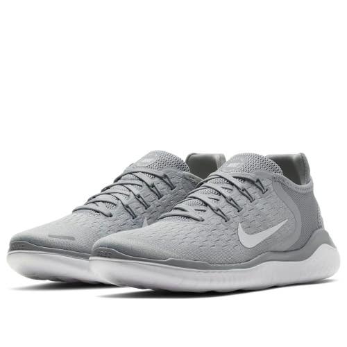 Nike Free RN 2018 942837-003 Sneakers Women's US 8.5 Gray Running Shoes DDK962