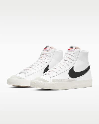Nike Blazer Mid 77 Vintage BQ6806-100 Men's US 8.5 White Lifestyle Shoes DDK960