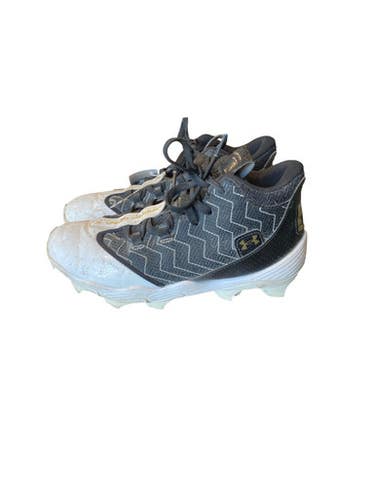 Used Under Armour BH SHOW BB/SB Cleats White Junior 03.5 11883-S000160334