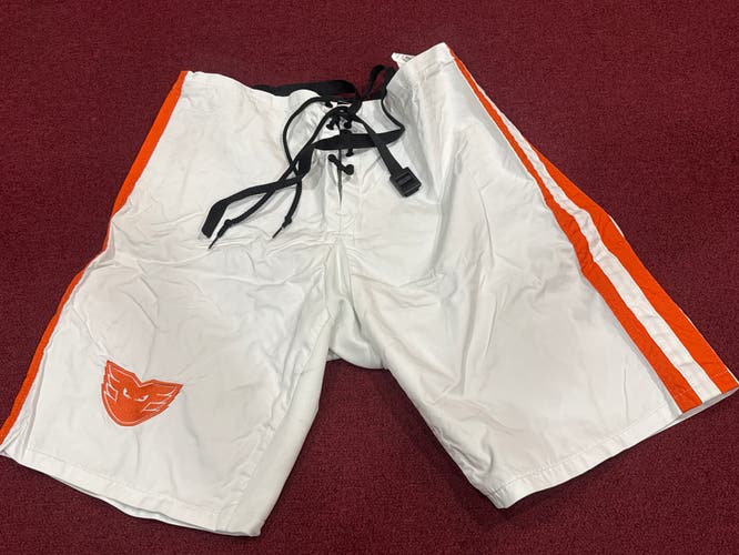 Lehigh Valley Phantoms White CCM PP10 Pant Shell Pro Stock Item#LWS