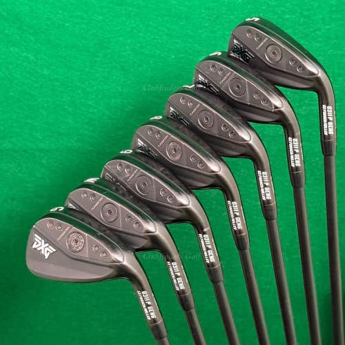 PXG 0311P GEN6 Forged Double Black 5-GW Iron Set KBS Max 65 Graphite Regular