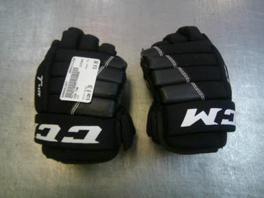 Used CCM T4R Youth Gloves Black 9" 11339-S000201087