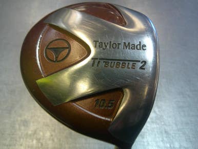 Used Taylormade TI BUBBLE 2 Mens Driver RH 10.5 Degree 11339-S000201067