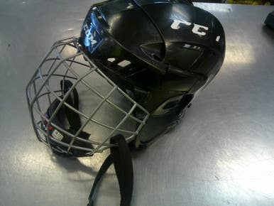 Used CCM FL40 Helmet Cage Combo Black SM 11339-S000201035