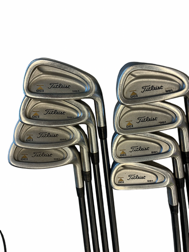 Used Titleist 981 DCI Mens Iron Set RH 3I-PW 11682-S000130990