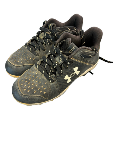 Used Under Armour BASEBALL 12 BB/SB Cleats Black Youth 12.0 11682-S000130982