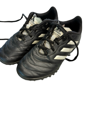 Used Adidas Soccer Turf Shoes Black Youth 12.0 11682-S000130981