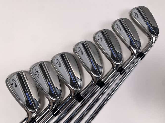 Callaway Paradym Ai Smoke Iron Set 5-PW+GW True Temper Elevate MPH 95g Stiff RH