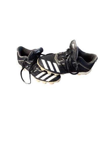 Used Adidas CLEATS BB/SB Cleats Black Junior 04.5 11760-S000090675