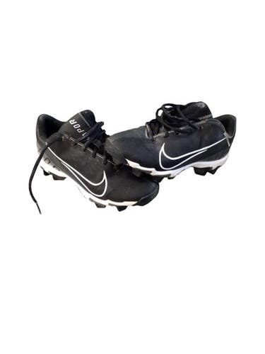 Used Nike VAPOR BB/SB Cleats Black Junior 04.5 11760-S000090676