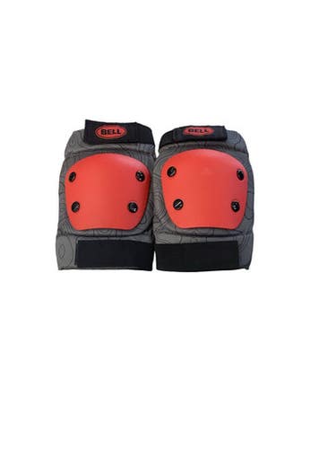 Used Bell Skateboard Elbow Pads Grey LG 11760-S000090671