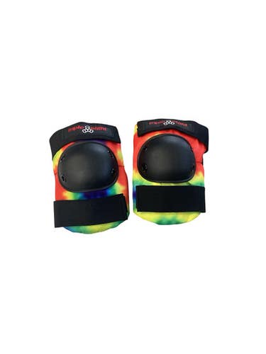 Used Triple Eight Skateboard Elbow Pads Black LG 11760-S000090674