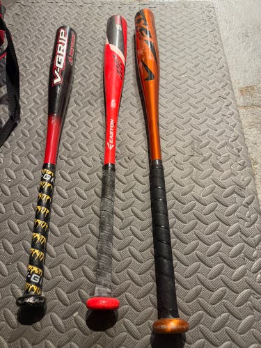 3 bats 26’ 28’ and 30’