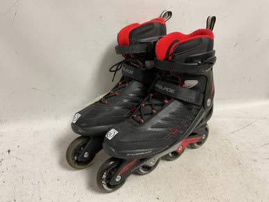 Used Rollerblade ZETRABLADE Senior Rec Fitness Skates Black Senior 11 11855-S000201999