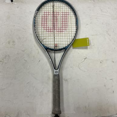 Used Wilson HOPE GRAPHITE Adult Tennis Racquet Teal 4 1/2" 11855-S000201992