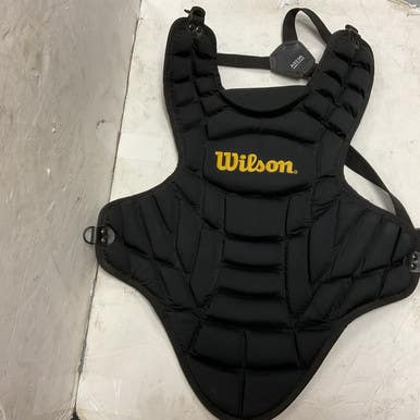 Used Wilson A3236 Catchers Chest Protector Black Junior 11855-S000201978